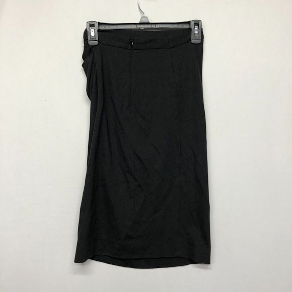 Moschino Cheap and Chic Women Skirt US Size 6 Black Rayon Blend B238 -3 - Picture 11 of 16